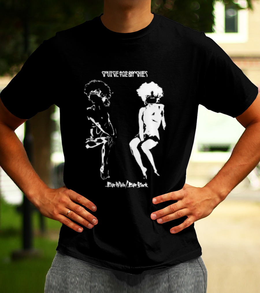 Siouxsie And The Banshees Eve White Eve Black T-Shirt