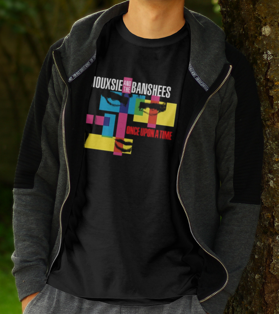 Siouxsie And The Banshees Once Upon A Time 2026 Multicolor Blocks T-Shirt