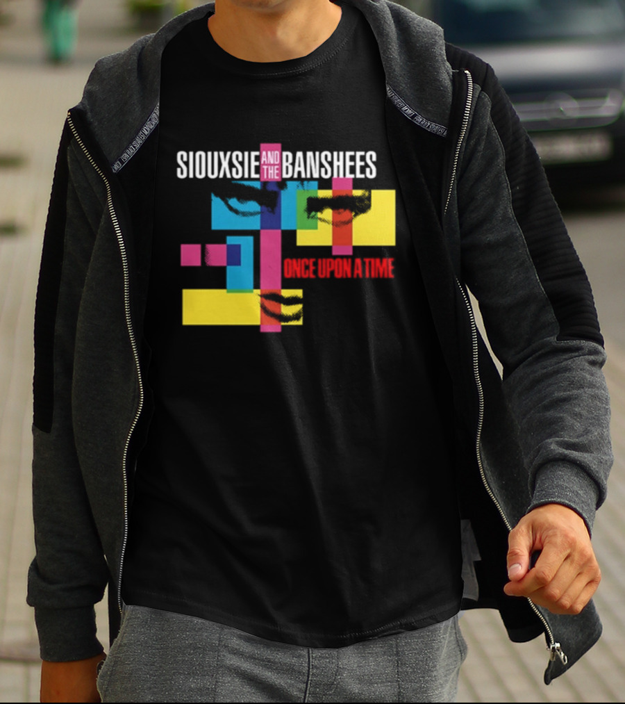 Siouxsie And The Banshees Once Upon A Time 2026 Multicolor Blocks T-Shirt