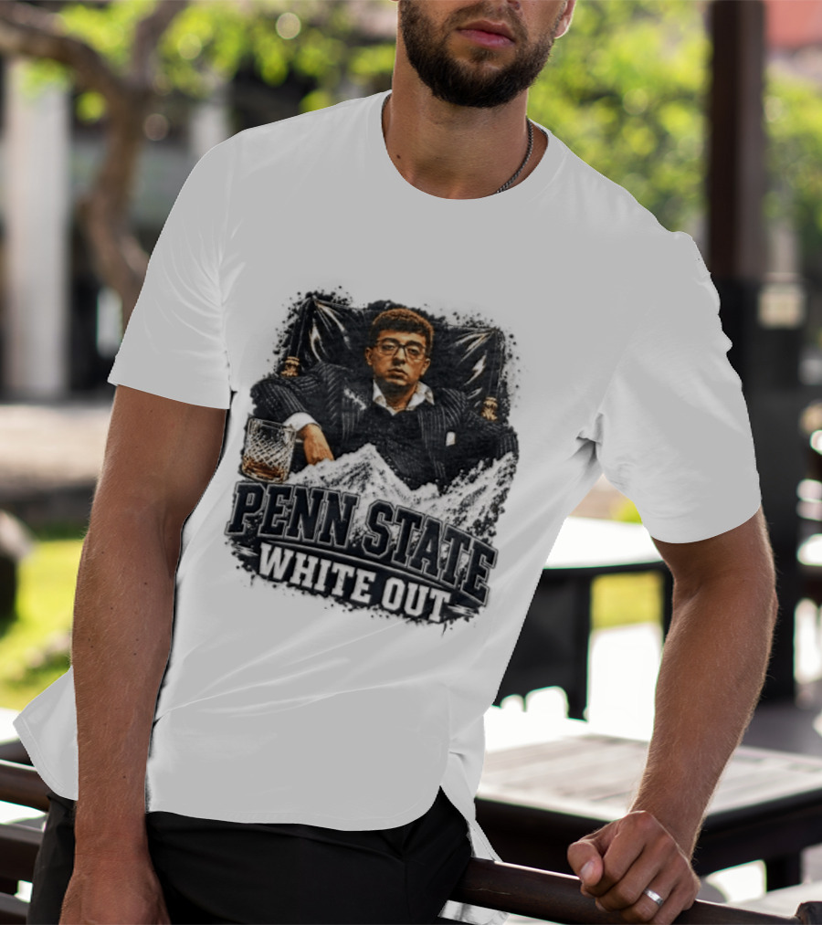 Penn State White Out Man In Suit Nittany Lions T-Shirt