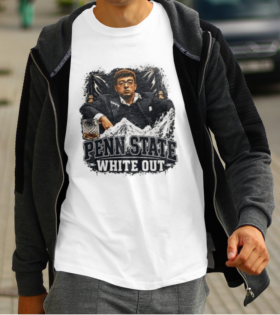 Penn State White Out Man In Suit Nittany Lions T-Shirt