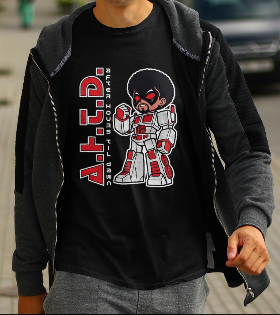 The Weeknd A.F.T.D. After Hours Til Dawn 2026 Asia Tour Tokyo Japan Gundam Pop Up T-Shirt