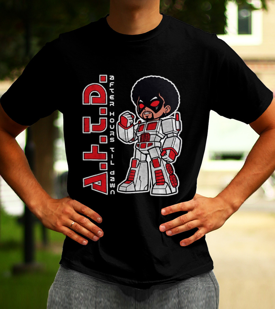 The Weeknd A.F.T.D. After Hours Til Dawn 2026 Asia Tour Tokyo Japan Gundam Pop Up T-Shirt