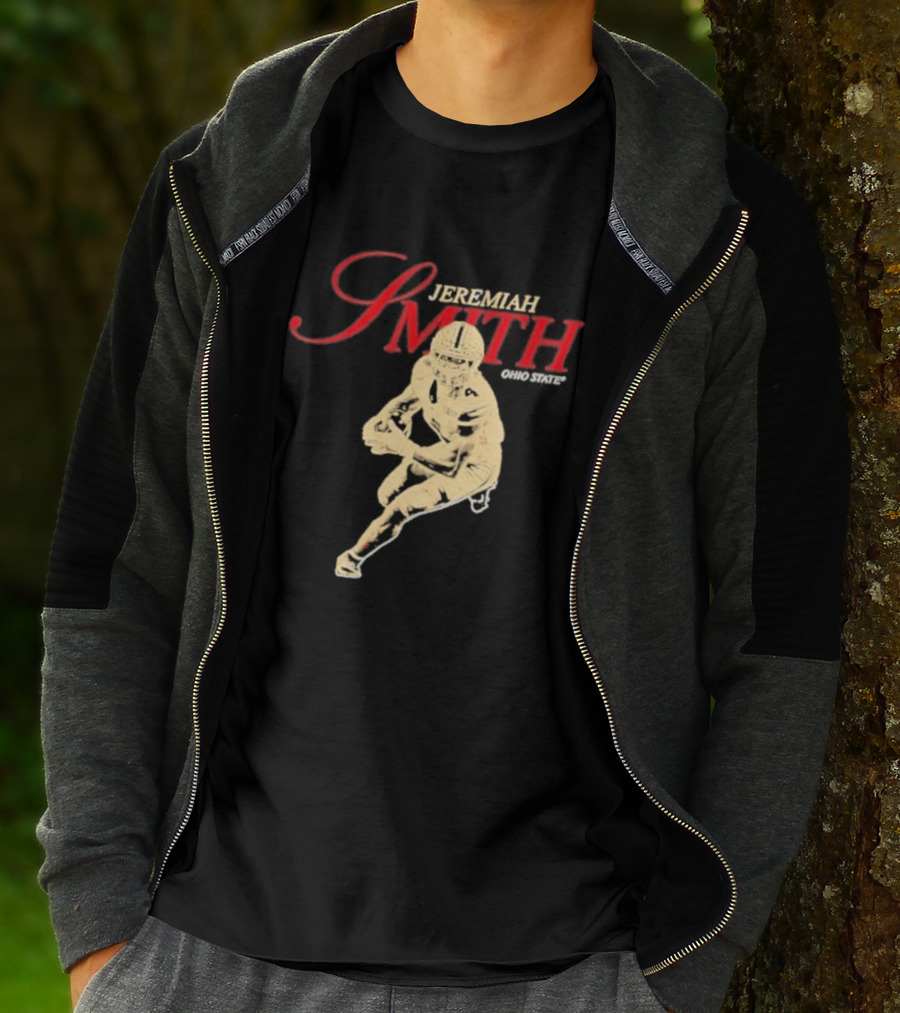Jeremiah Smith Ohio State Buckeyes Football Athlete T-Shirt