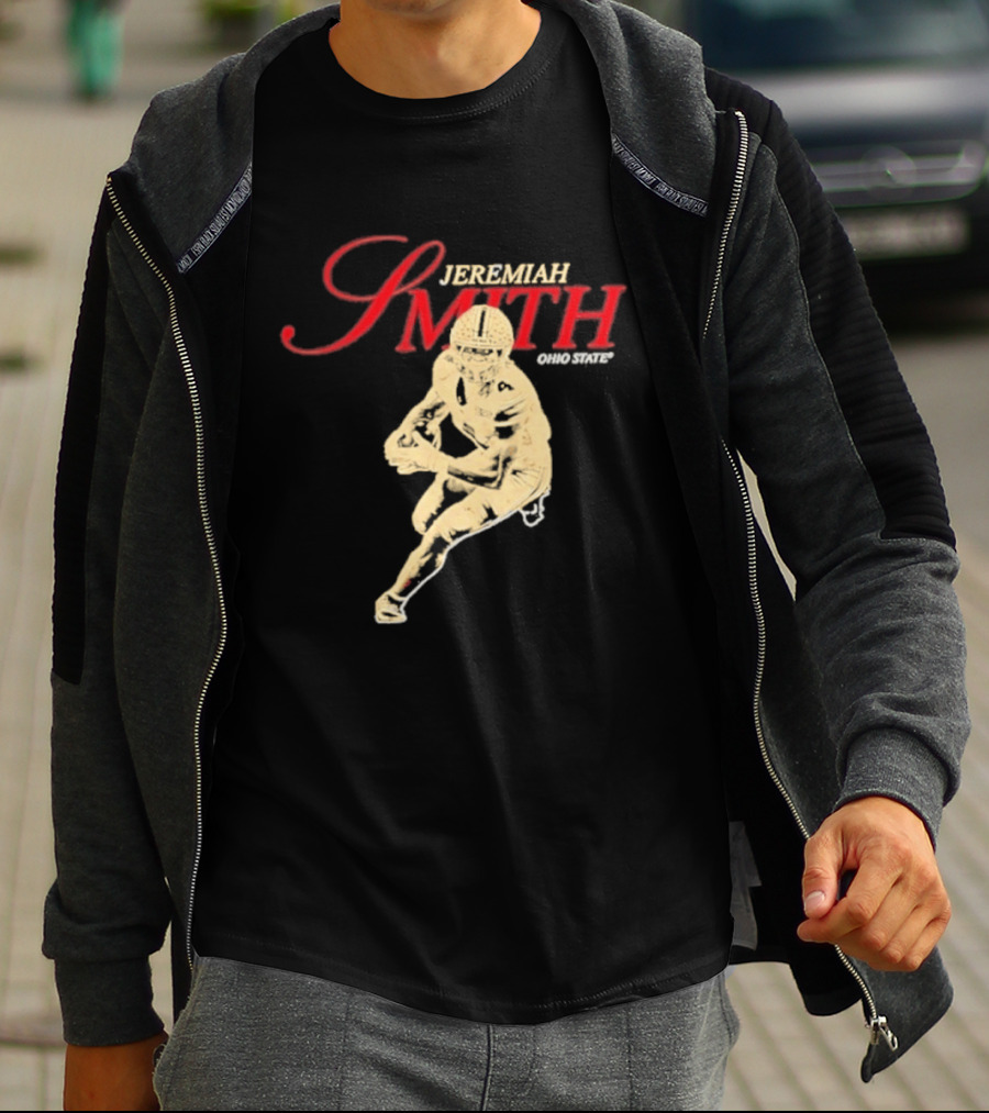 Jeremiah Smith Ohio State Buckeyes Football Athlete T-Shirt