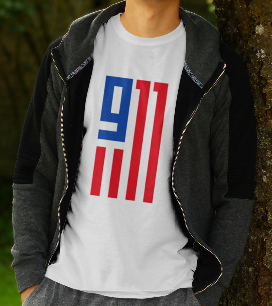 9/11 American Flag USA Patriotic September 11 T-Shirt