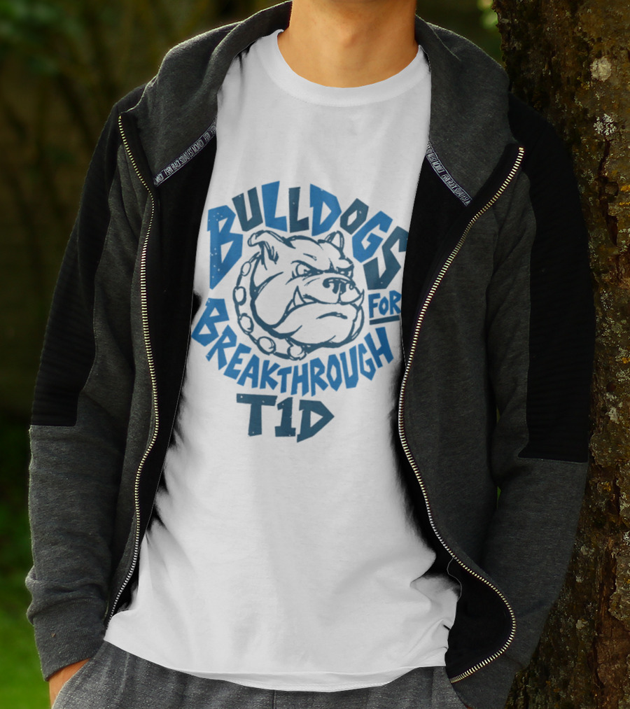 Bulldogs For Breakthrough T1D T-Shirt
