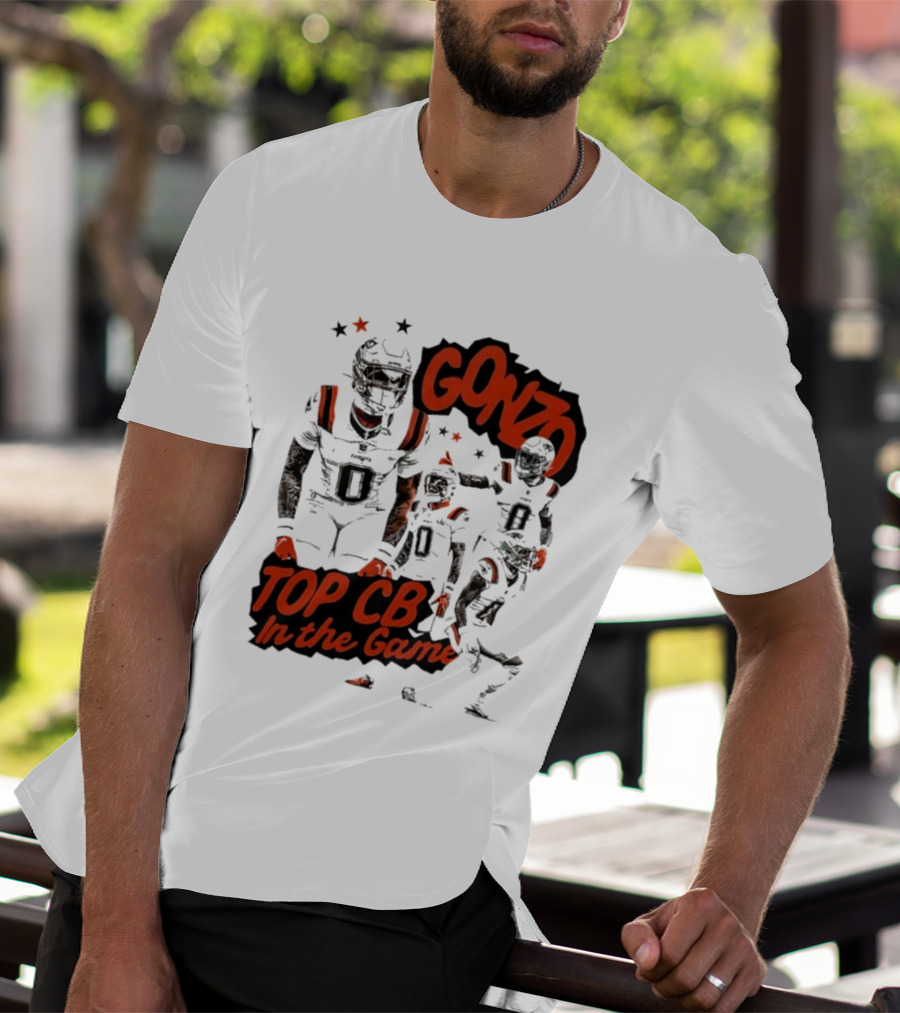 Gonzo Top CB In The Game New England Patriots T-Shirt