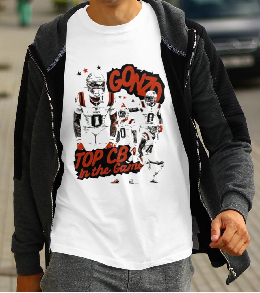 Gonzo Top CB In The Game New England Patriots T-Shirt