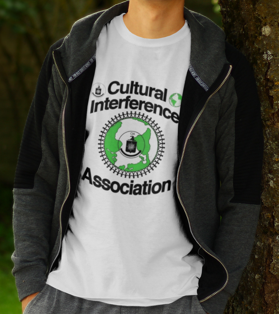 Cultural Interference Association Green Globe T-Shirt