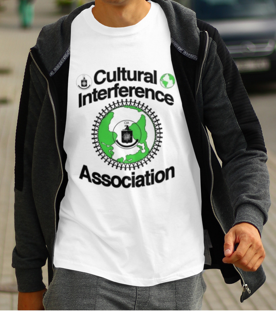 Cultural Interference Association Green Globe T-Shirt