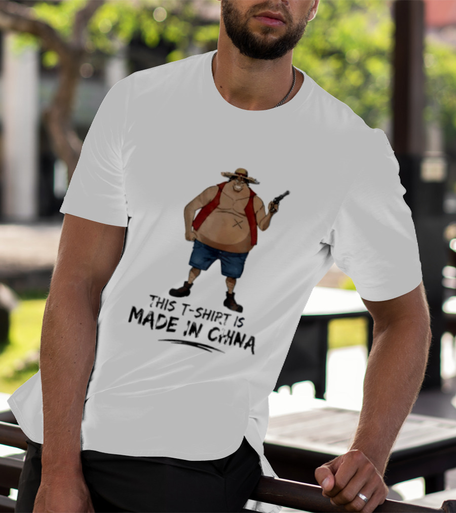 Demaro Black One Piece This Is Made In China Anime T-Shirt