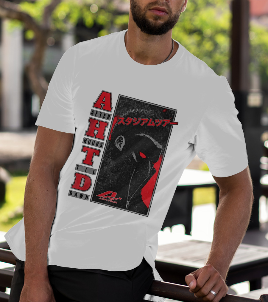 The Weeknd After Hours Til Dawn 2026 Asia Tour Tokyo Japan Pop Up Anime A Asia Tour T-Shirt