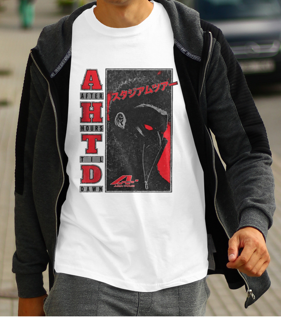 The Weeknd After Hours Til Dawn 2026 Asia Tour Tokyo Japan Pop Up Anime A Asia Tour T-Shirt
