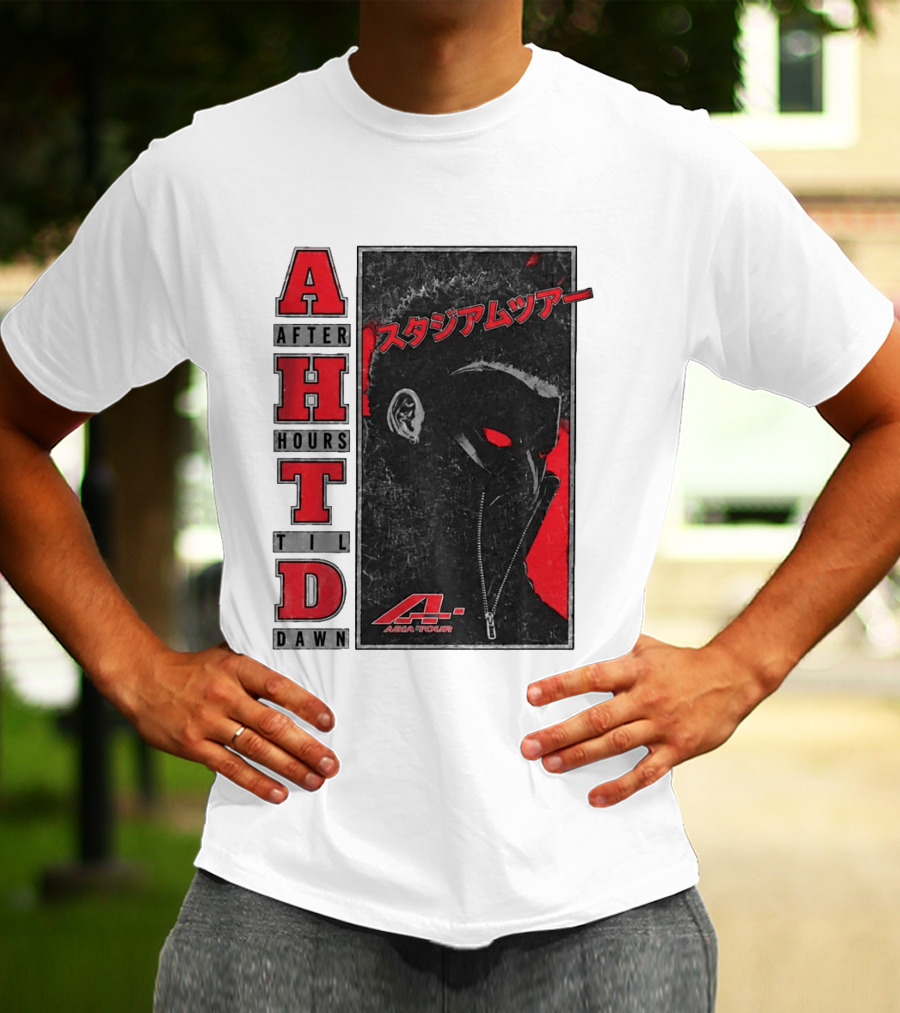 The Weeknd After Hours Til Dawn 2026 Asia Tour Tokyo Japan Pop Up Anime A Asia Tour T-Shirt