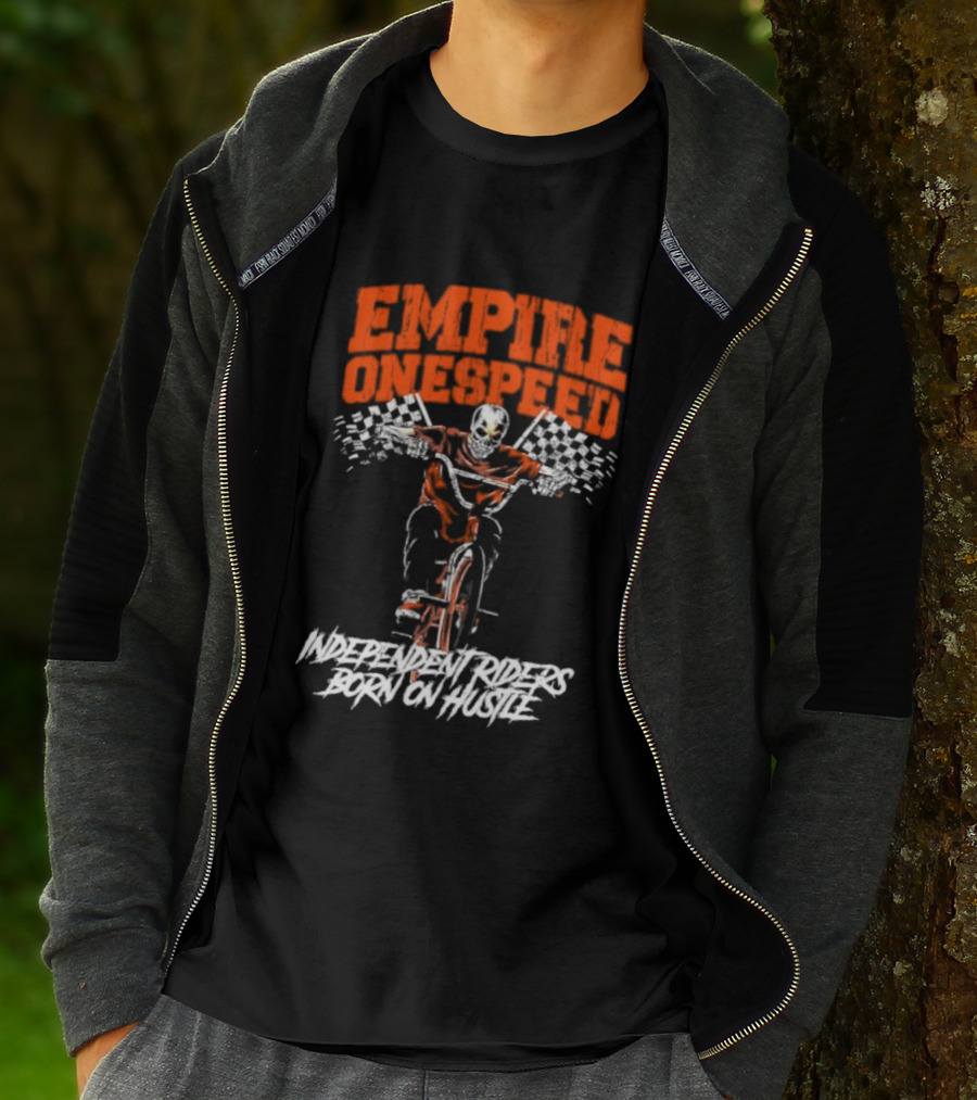 Empire Onespeed Independent Riders Born On Hustle T-Shirt