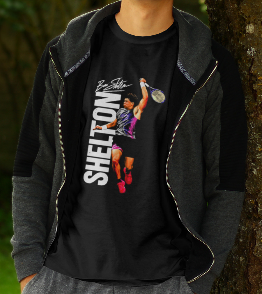 Ben Shelton Tennis Player Signature Art 2026 T-Shirt