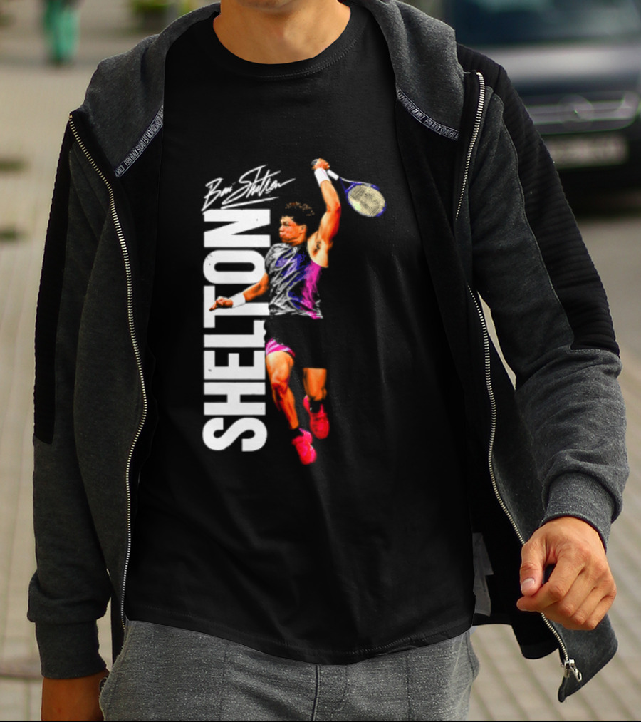 Ben Shelton Tennis Player Signature Art 2026 T-Shirt