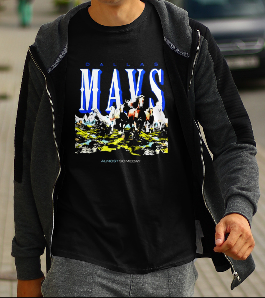 Dallas Mavericks Mavs Almost Someday Horses NBA T-Shirt
