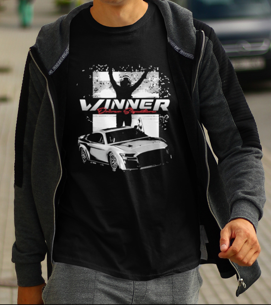 Kyle Larson 2026 Enjoy Illinois 300 Winner Classic Ink Racing T-Shirt