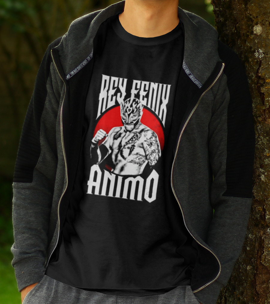 Rey Fenix Animo Lucha Libre AEW Wrestling Masked Fighter T-Shirt