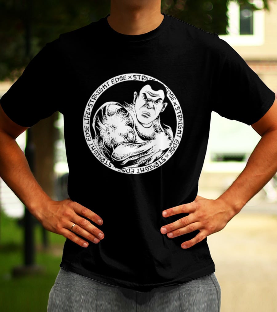 Straight Edge Life X Straight Edge Hardcore Punk T-Shirt