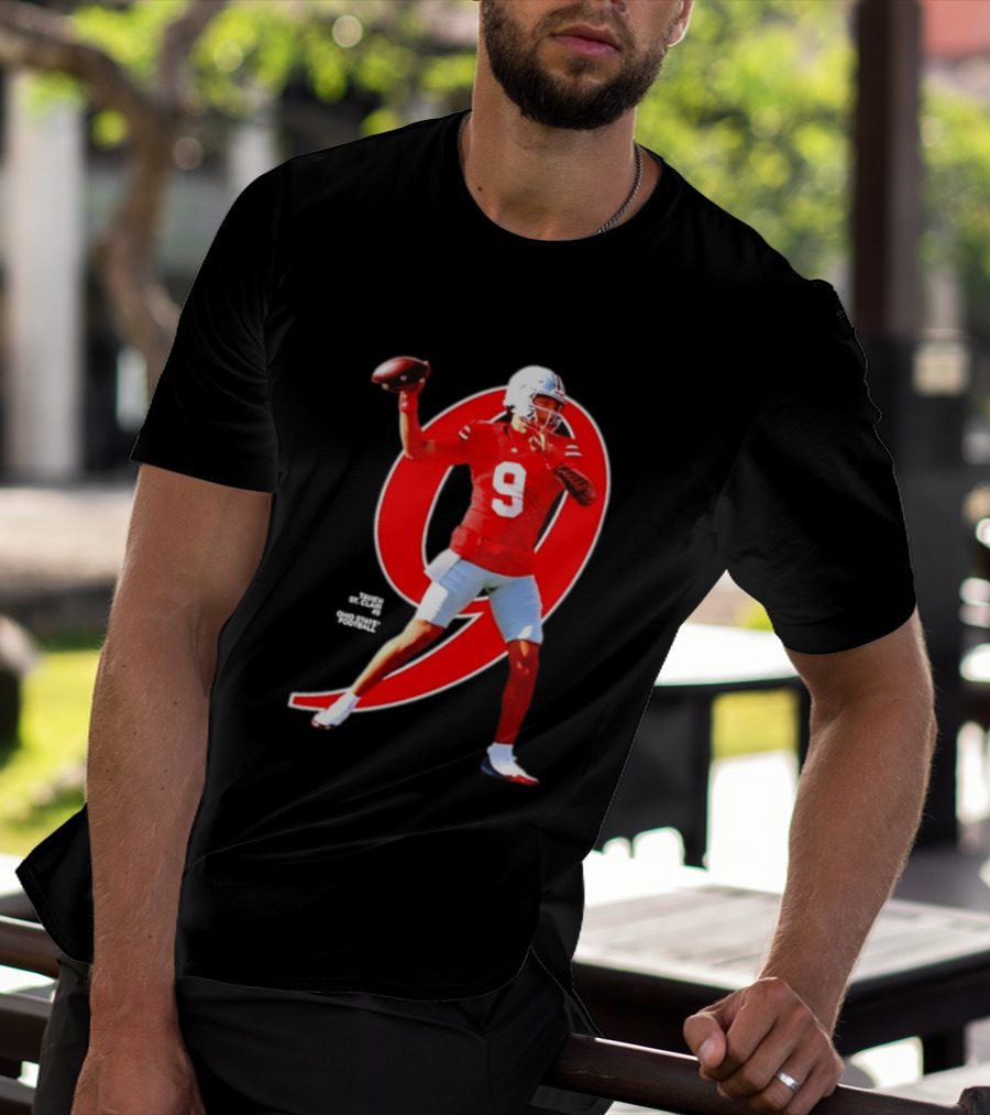 Ohio State Buckeyes Tavien St. Clair 9 NCAA Football Breakthrough Player T-Shirt