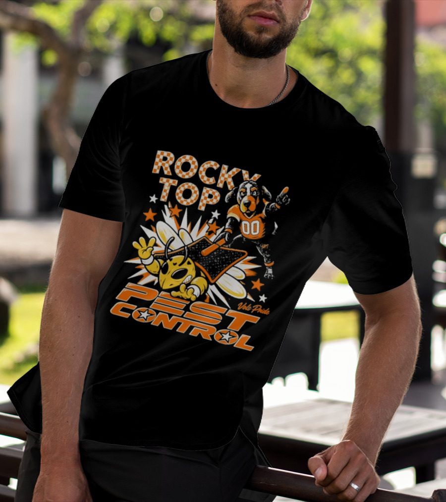 Tennessee Volunteers Rocky Top Pest Control T-Shirt