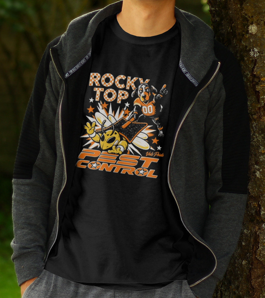 Tennessee Volunteers Rocky Top Pest Control T-Shirt