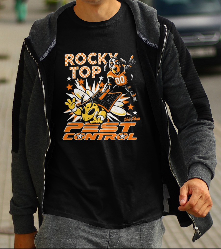 Tennessee Volunteers Rocky Top Pest Control T-Shirt