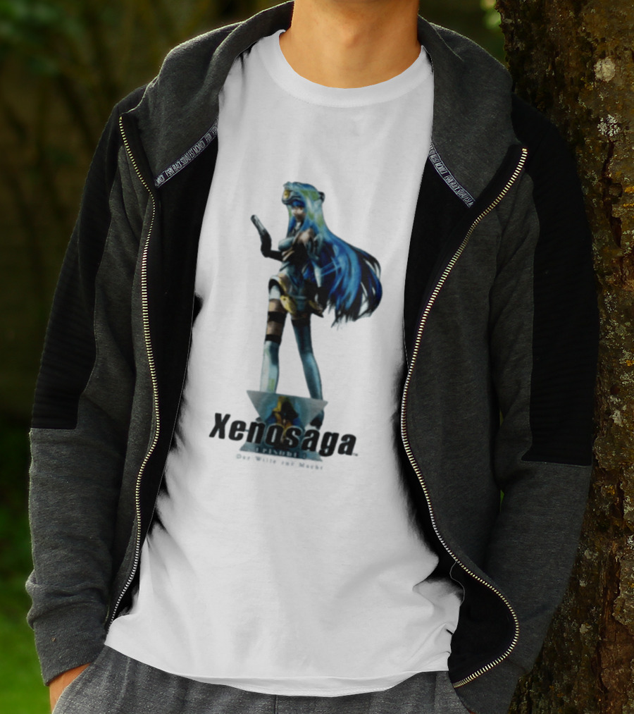 Xenosaga Episode I Der Wille Zur Macht Anime Character Figure T-Shirt