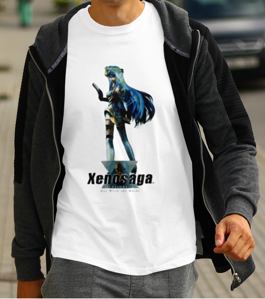 Xenosaga Episode I Der Wille Zur Macht Anime Character Figure T-Shirt