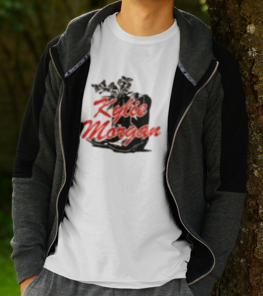 Kylie Morgan 1 800 Dump Him Boots Roses T-Shirt