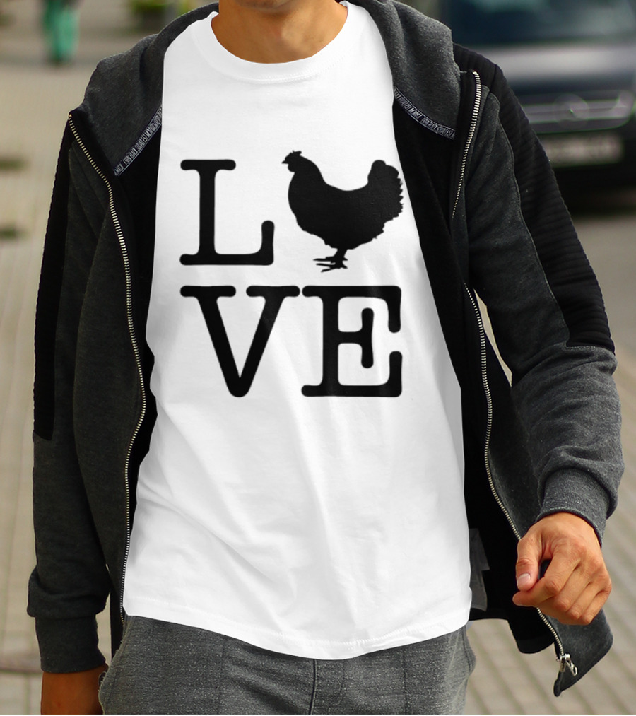 Dallas Cowboys Hunter Luepke Love Chicken LVE T-Shirt