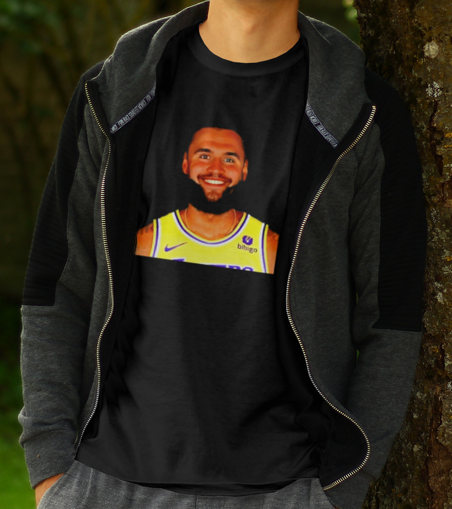 Charlie Kirk And LeBron James Los Angeles Lakers Basketball Meme T-Shirt