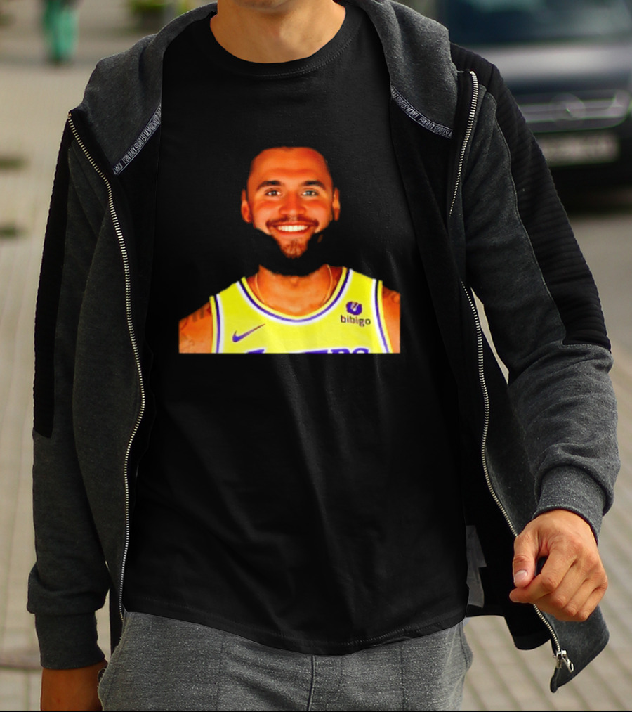 Charlie Kirk And LeBron James Los Angeles Lakers Basketball Meme T-Shirt
