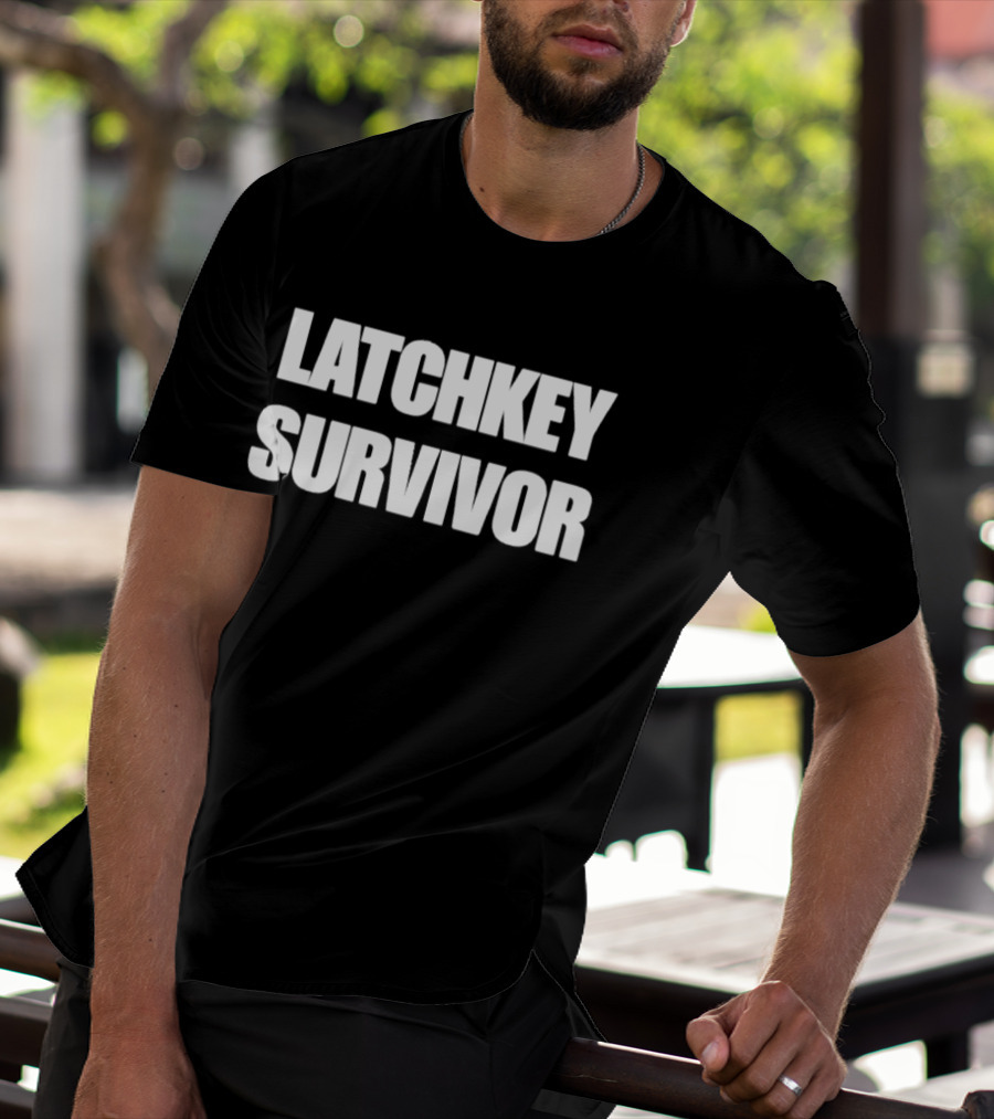 Latchkey Survivor Vintage Nostalgia Child Of The 80s Spirit T-Shirt