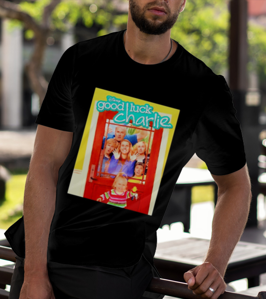 Disney Good Luck Charlie Family Door Scene T-Shirt