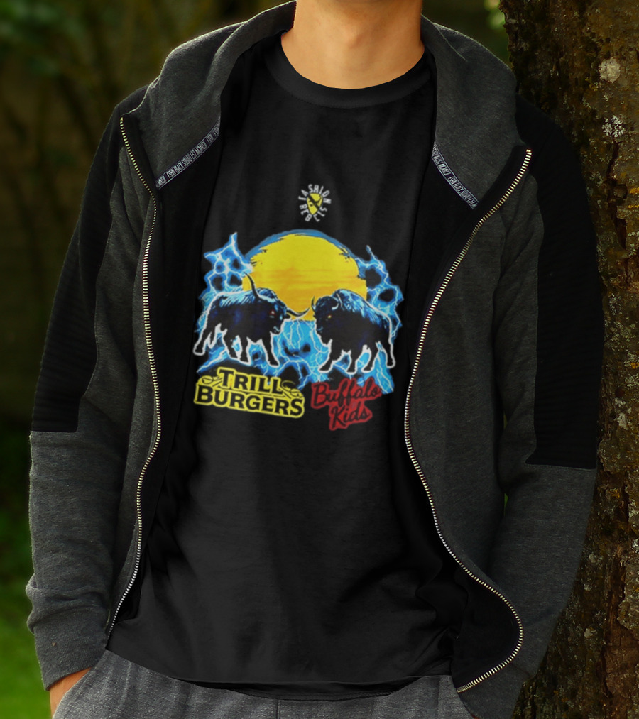 Buffalo Kids Versus Trill Burgers Electric Showdown 2026 T-Shirt