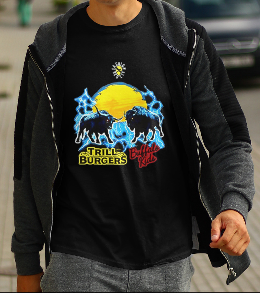 Buffalo Kids Versus Trill Burgers Electric Showdown 2026 T-Shirt
