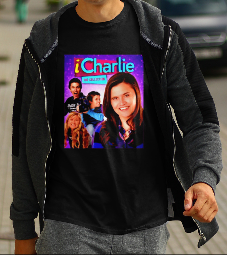 ICharlie The Collection ICarly Nickelodeon Meme TV Show Cast T-Shirt