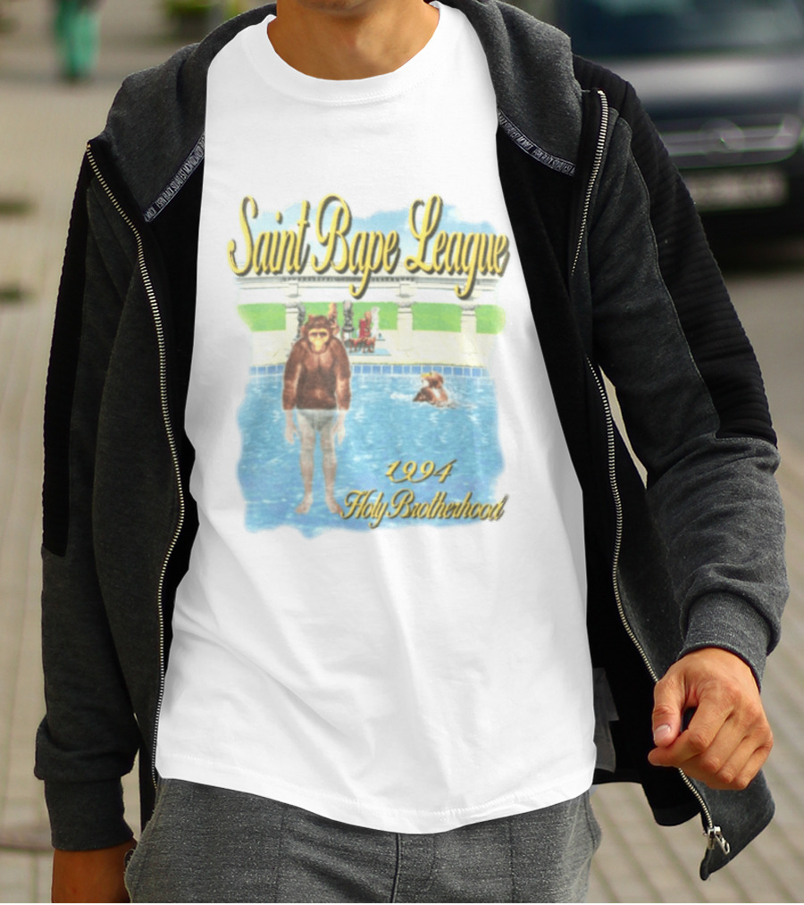 Saint Bape League Holy Brotherhood 1994 T-Shirt
