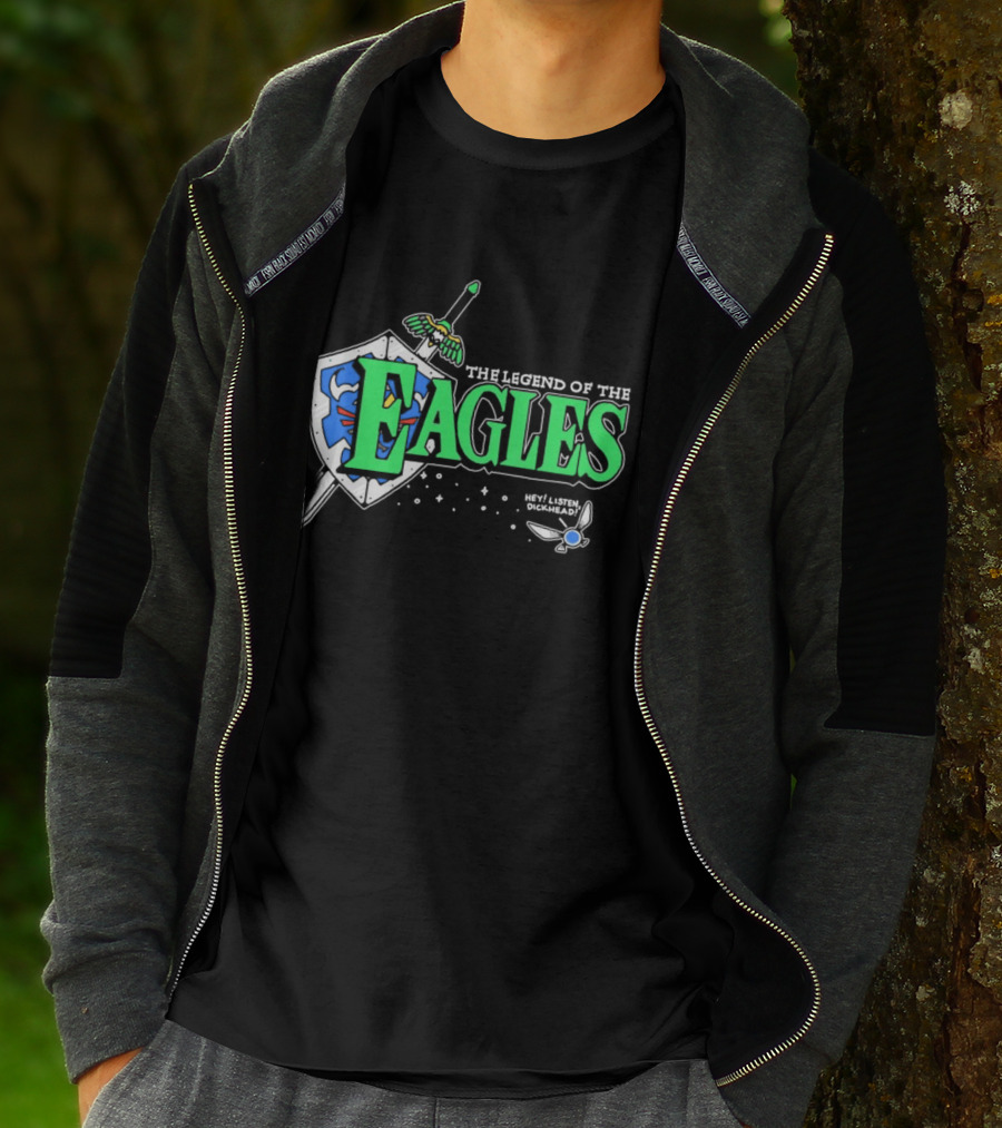 The Legend Of The Eagles Sword And Shield Adventure T-Shirt