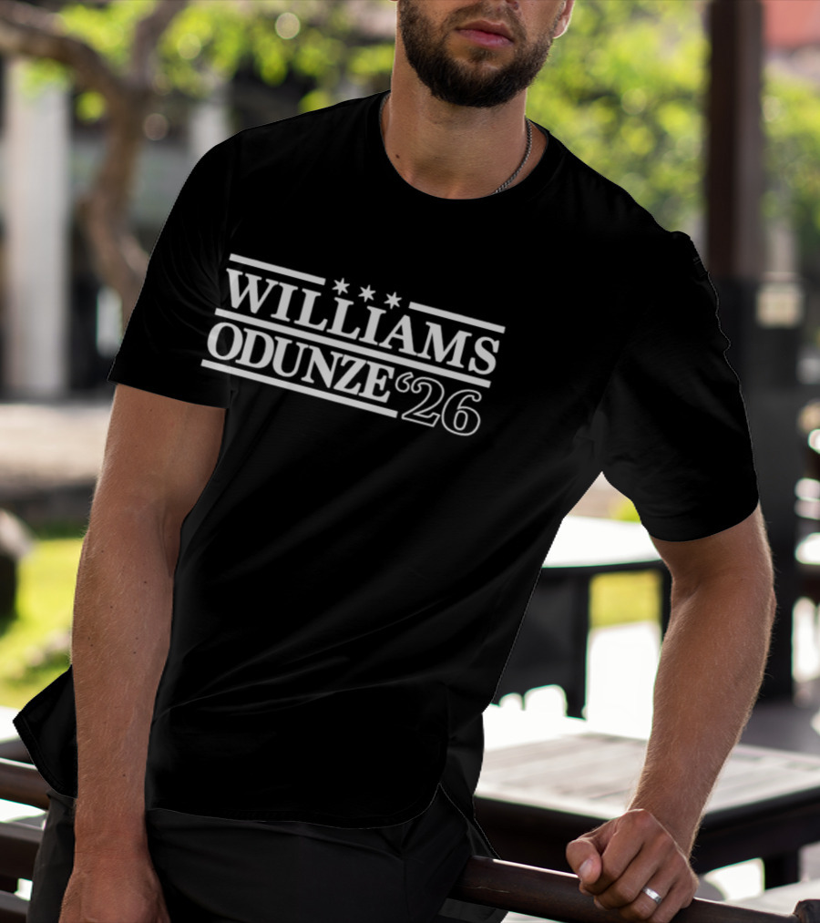 Williams Odunze 2026 Campaign Chicago Bears Fan T-Shirt