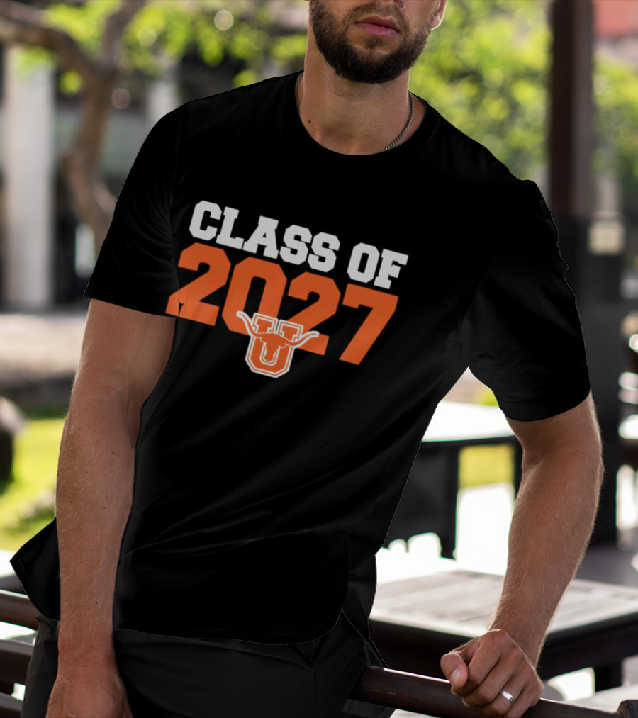 Texas Longhorns Class Of 2027 NCAA Football Longhorn T-Shirt