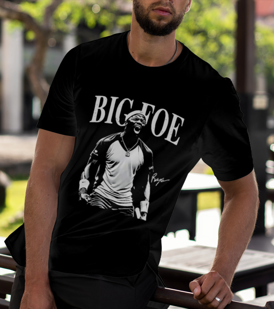 Frances Tiafoe Big Foe Tennis Player T-Shirt