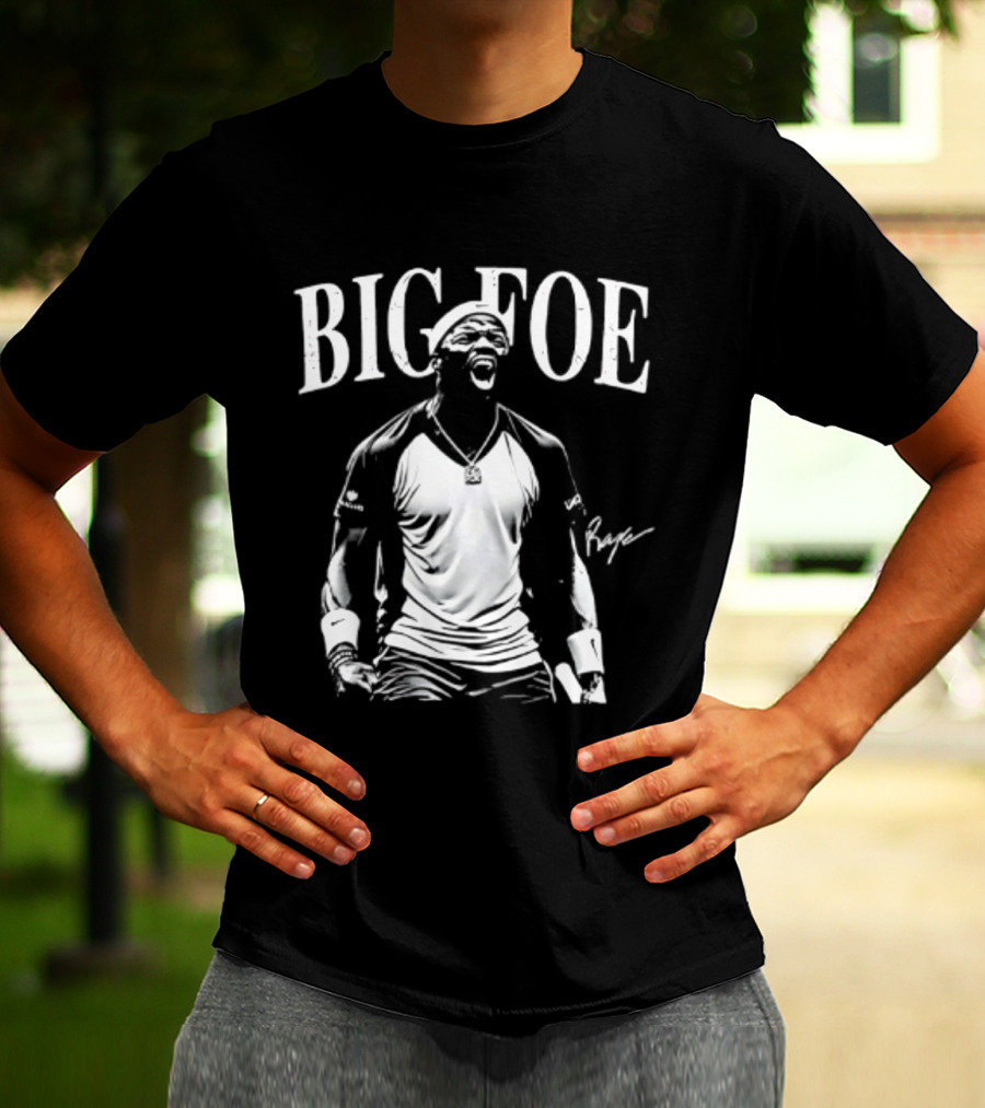 Frances Tiafoe Big Foe Tennis Player T-Shirt