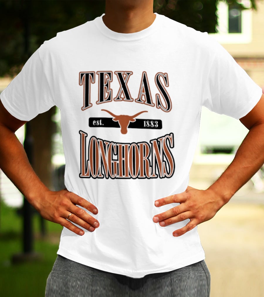 Texas Longhorns Est 1883 Vintage Team Spirit T-Shirt