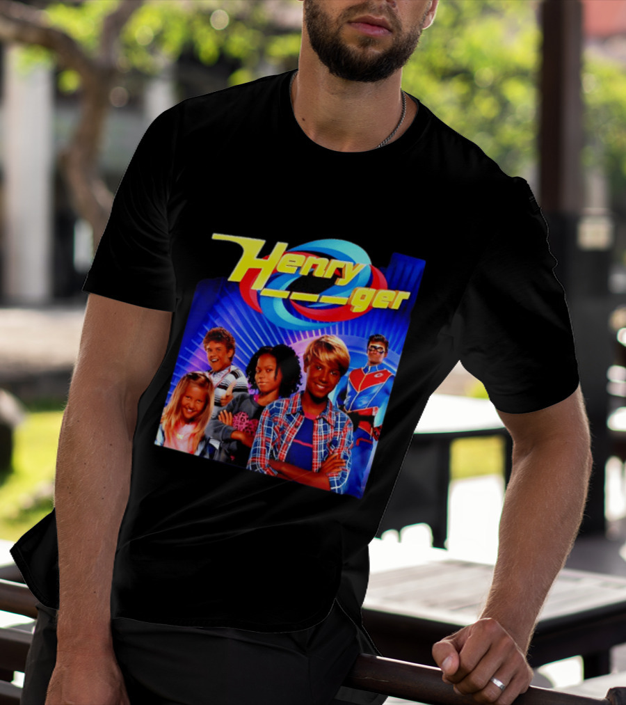 Henry Danger Nickelodeon Kids TV Show Captain Man Superhero Characters T-Shirt