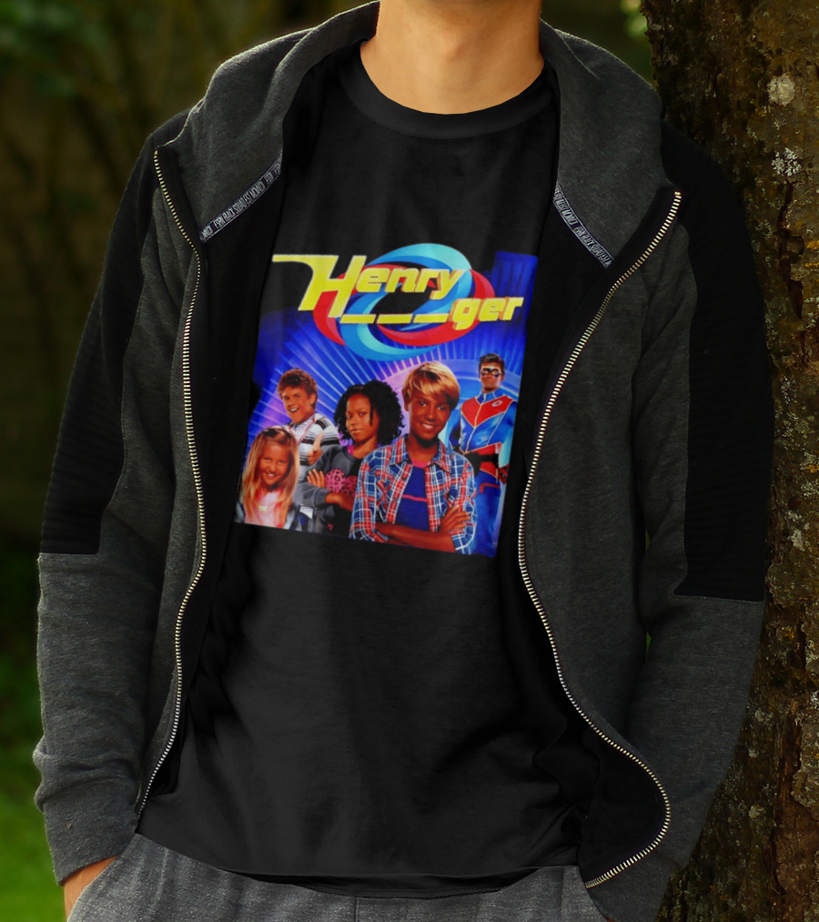 Henry Danger Nickelodeon Kids TV Show Captain Man Superhero Characters T-Shirt
